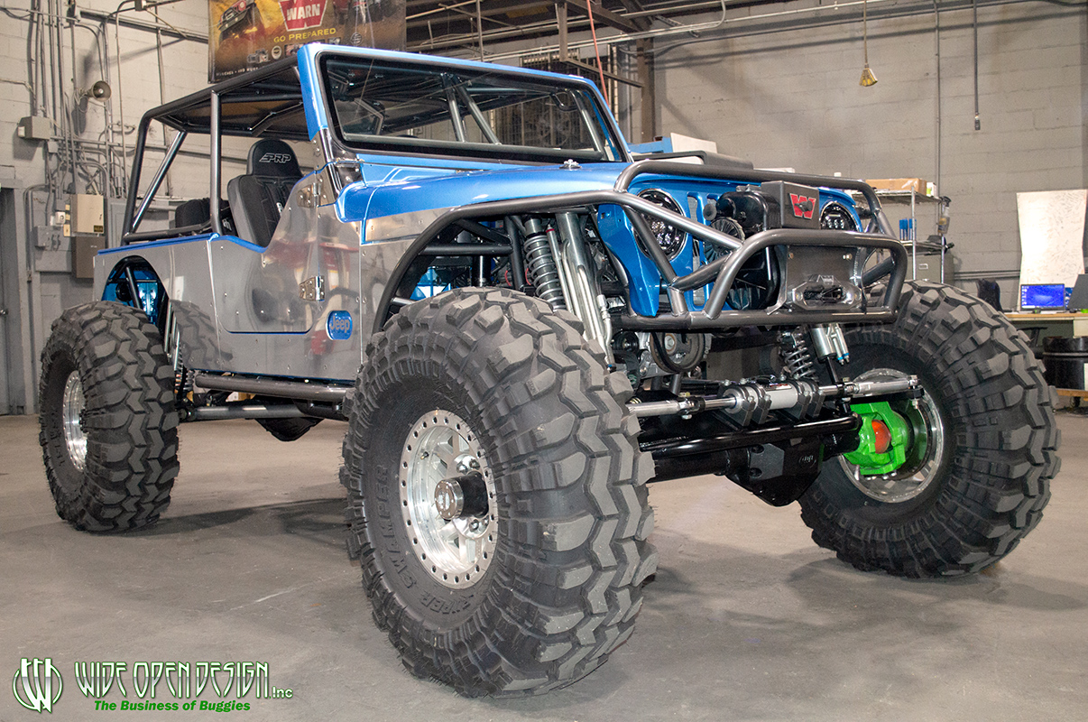 Wide Open Design Off Road Jeep LJ Chassis Turn Key Build