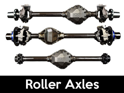 Crane Axle Roller Axle Assemblies