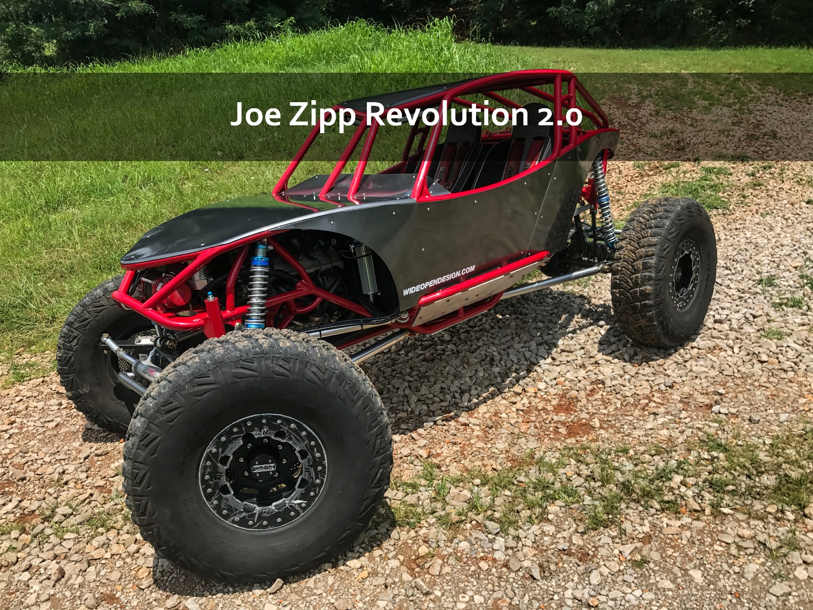 Revolution 2.0 Rock Crawler Chassis with Doors.