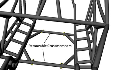 RB Removable Crossmembers